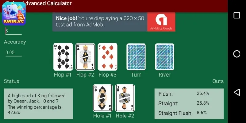Các công thức cơ bản trong cách tính xác suất Poker